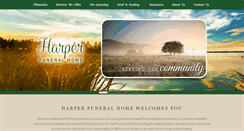 Desktop Screenshot of harperfh.net